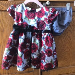 Floral Holiday Dress